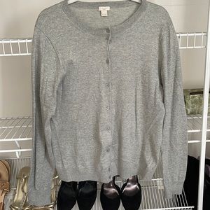 J Crew gray sweater